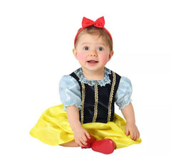 Fato de princesa com história de bebê