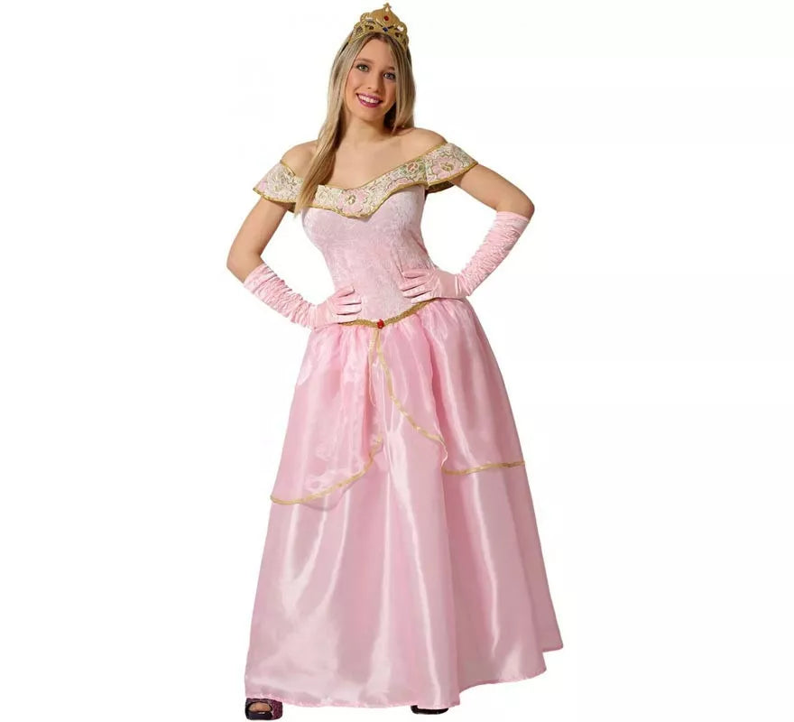 Translation missing: pt-PT.Disfraz de Princesa de Cuento Rosa para mujer