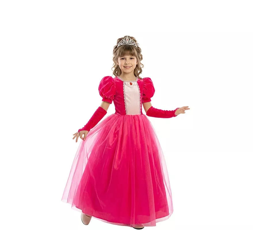 Translation missing: pt-PT.Disfraz de Princesa de Cuento rosa para niña