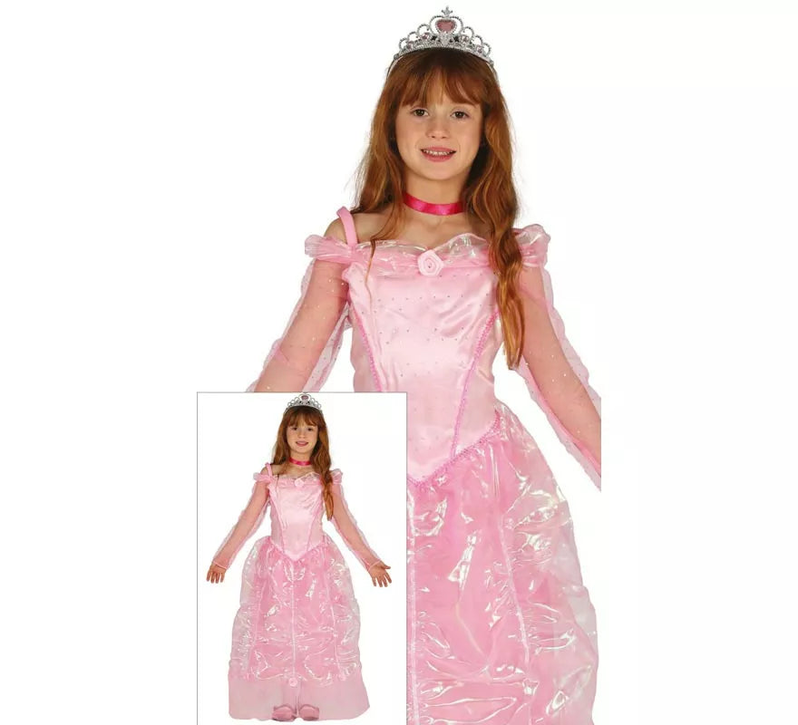Translation missing: pt-PT.Disfraz de Princesa de Cuento Rosa para niña