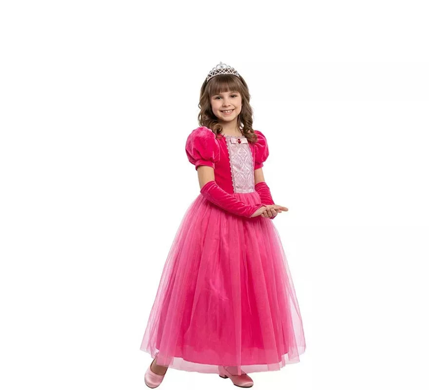 Translation missing: pt-PT.Disfraz de Princesa de Cuento rosa para niña