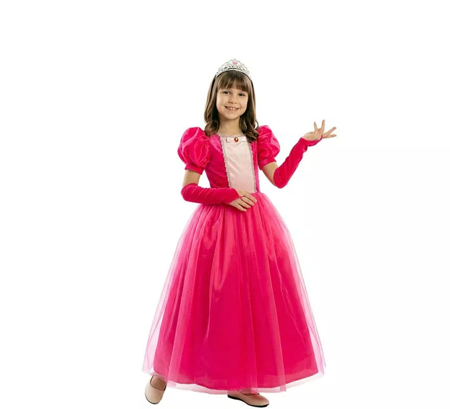 Translation missing: pt-PT.Disfraz de Princesa de Cuento rosa para niña