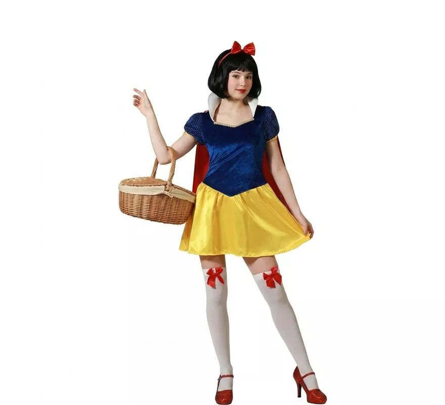 Translation missing: pt-PT.Disfraz de Princesa del Bosque minifalda para mujer