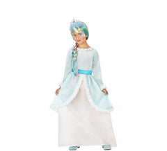 Fato de Blue Ice Princess para menina
