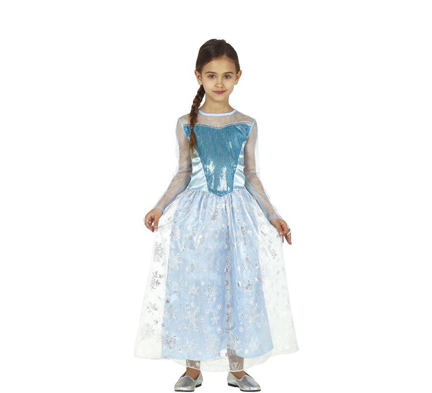 Translation missing: pt-PT.Disfraz de Princesa del Hielo para niña