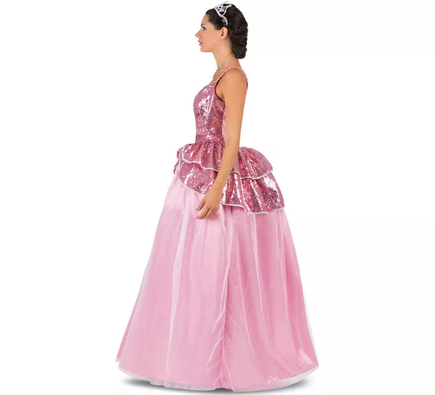 Translation missing: pt-PT.Disfraz de Princesa encantadora rosa con enagua para mujer