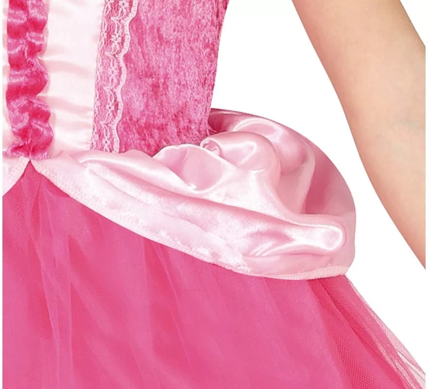 Translation missing: pt-PT.Disfraz de Princesa encantadora rosa para niña