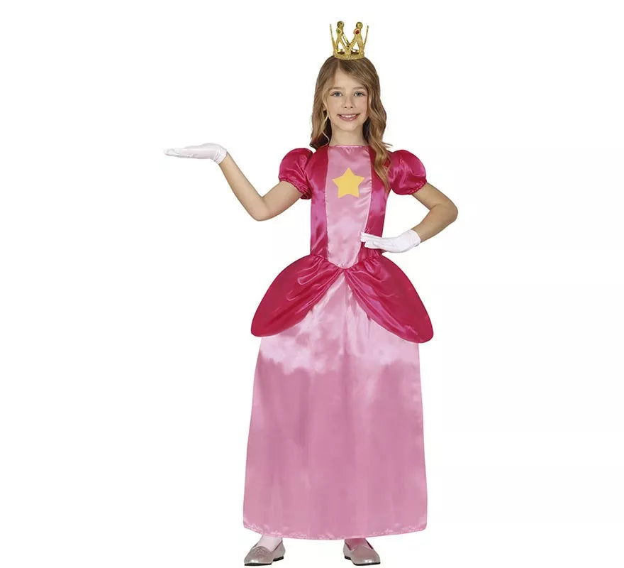 Translation missing: pt-PT.Disfraz de Princesa Estrella de videojuego para niña