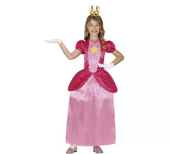 Fato de princesa estrela de videogame para menina