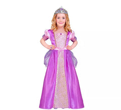 Fato de princesa lilás para meninas
