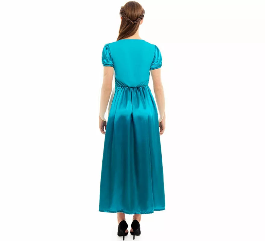 Translation missing: pt-PT.Disfraz de Princesa Medieval azul para mujer