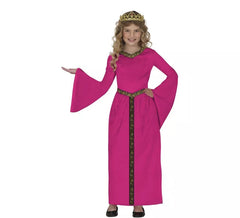 Fato de princesa medieval para meninas