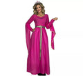 Disfraz de Princesa Medieval Rosa para mujer
