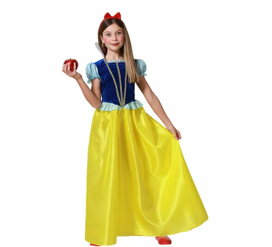 Translation missing: pt-PT.Disfraz de Princesa Nieves de Cuento para niña