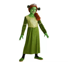 Fato de Princesa Ogra verde para menina