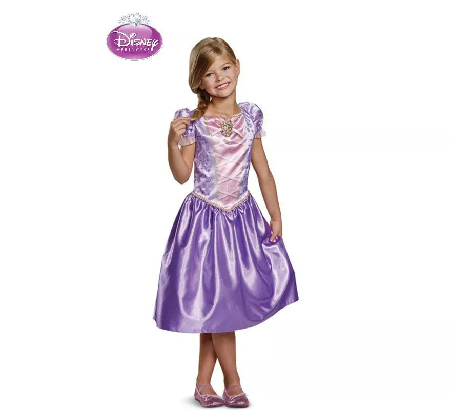 Translation missing: pt-PT.Disfraz de Princesa Rapunzel Clásica para niña