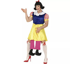 Fato de princesa satisfeita para homem