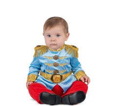 Fato de príncipe de conto de fadas para bebé e menino