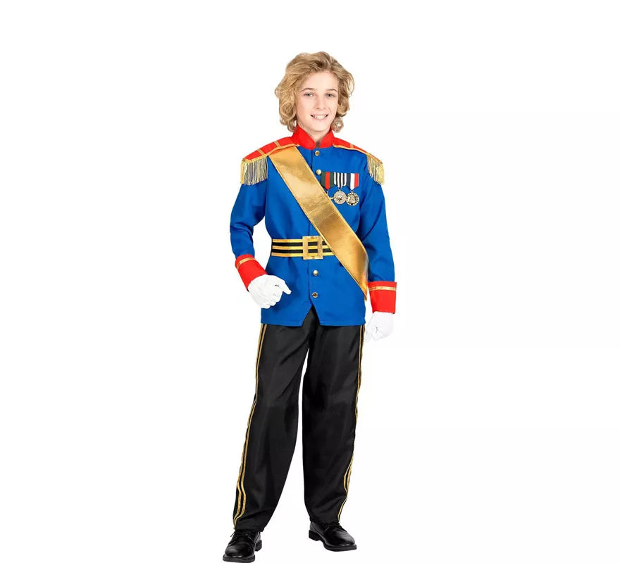 Translation missing: pt-PT.Disfraz de Príncipe Encantador de Cuento para niño