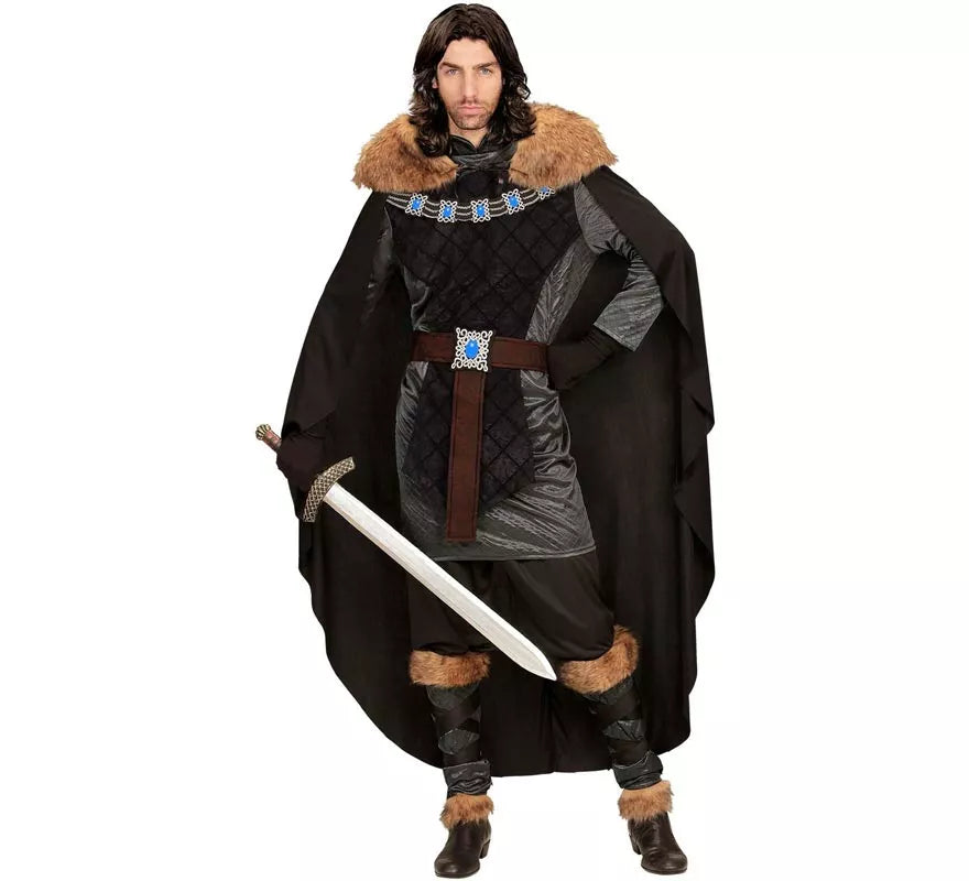 Translation missing: pt-PT.Disfraz de Príncipe Medieval Oscuro para hombre