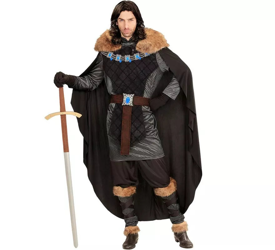 Translation missing: pt-PT.Disfraz de Príncipe Medieval Oscuro para hombre