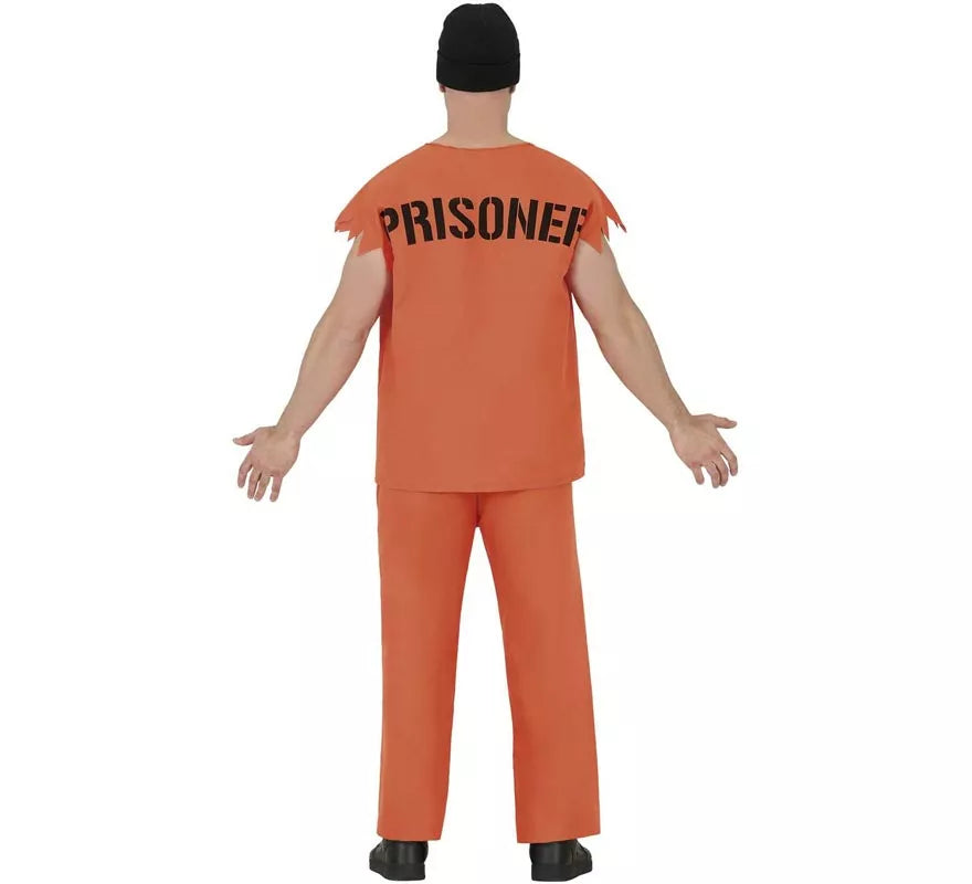 Translation missing: pt-PT.Disfraz de Prisionero con Gorro para hombre