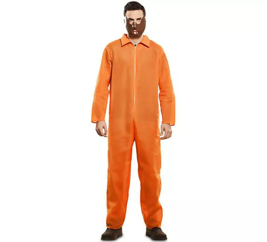 Translation missing: pt-PT.Disfraz de Prisionero Naranja para hombre