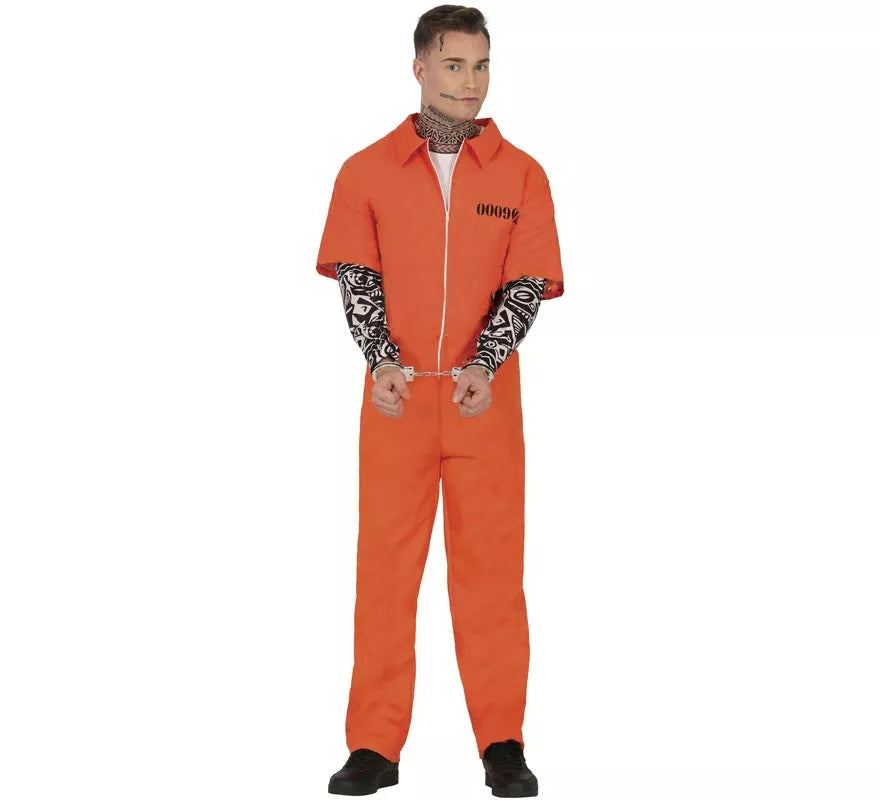 Translation missing: pt-PT.Disfraz de Prisionero Tatuado para hombre