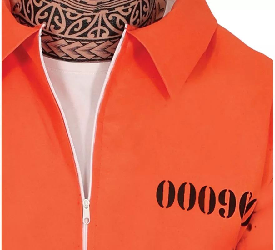 Translation missing: pt-PT.Disfraz de Prisionero Tatuado para hombre