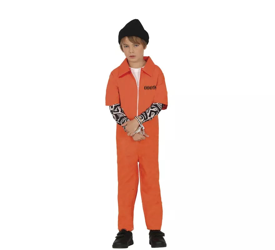 Translation missing: pt-PT.Disfraz de Prisionero Tatuado para niño