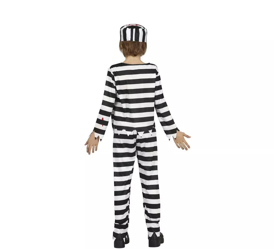 Translation missing: pt-PT.Disfraz de Prisionero Zombie para niños