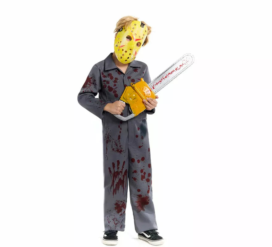 Translation missing: pt-PT.Disfraz de Psicópata Enmascarado para niño
