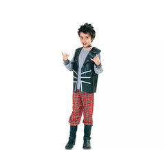 Fato punk xadrez infantil