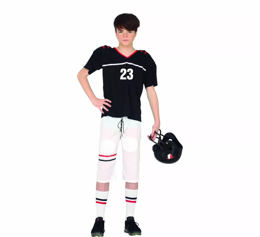 Translation missing: pt-PT.Disfraz de Quarterback de Fútbol Americano para adolescente