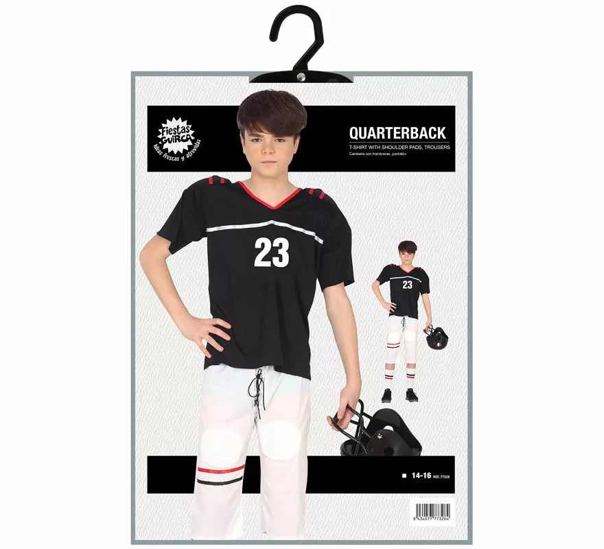 Translation missing: pt-PT.Disfraz de Quarterback de Fútbol Americano para adolescente