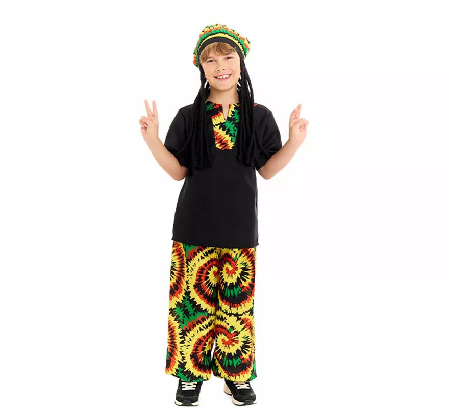 Translation missing: pt-PT.Disfraz de Rastafari Jamaicano para niño
