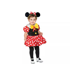 Fato de Ratinho com bolinhas para menina e bebé