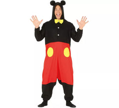 Fato de ratinho com gravata borboleta para homem