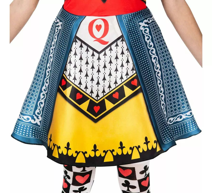 Translation missing: pt-PT.Disfraz de Reina de Corazones con medias para mujer