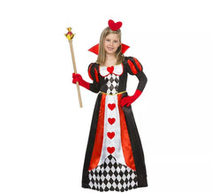 Fato de Rainha de Copas para menina
