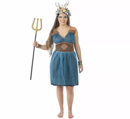 Disfraz de Reina de los Mares para mujer