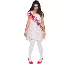 Fato de Rainha do Baile Zombie para Mulher