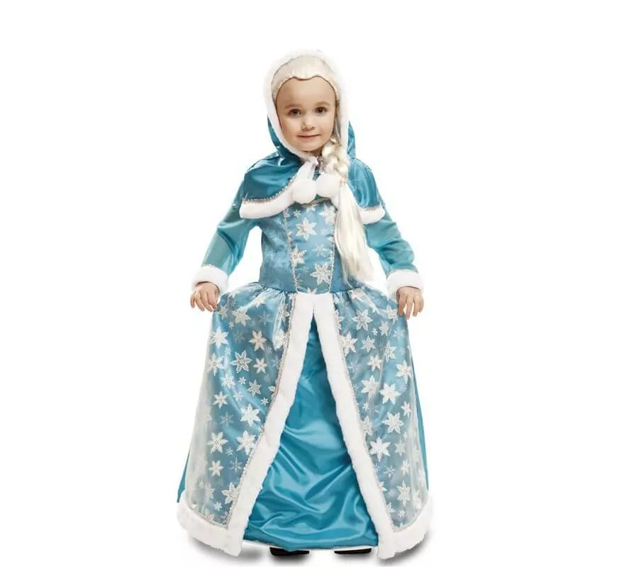 Translation missing: pt-PT.Disfraz de Reina Del Hielo para niña