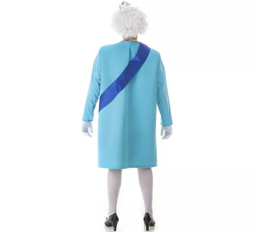 Translation missing: pt-PT.Disfraz de Reina Isabel II del Reino Unido para adultos