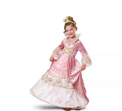 Fato de Rainha Rosa para menina