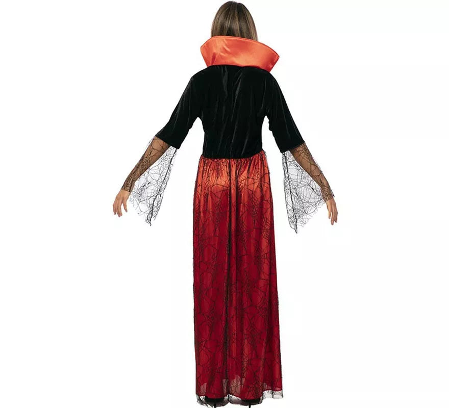 Translation missing: pt-PT.Disfraz de Reina Vampira antigua rojo para mujer