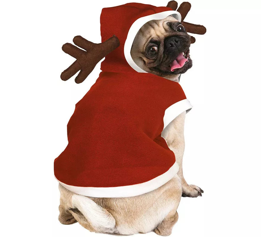 Translation missing: pt-PT.Disfraz de Reno de Papá Noel para perro