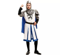 Fato de Rei Arthur medieval para homem