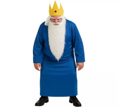 Fato de Rei da Aventura azul para homem