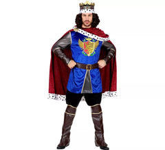 Fato de Rei dos Guerreiros Medieval para Homem
